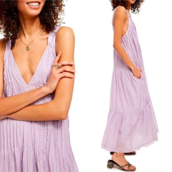 Free People Frankie Pintuck Maxi Dress - Picture 8 of 12